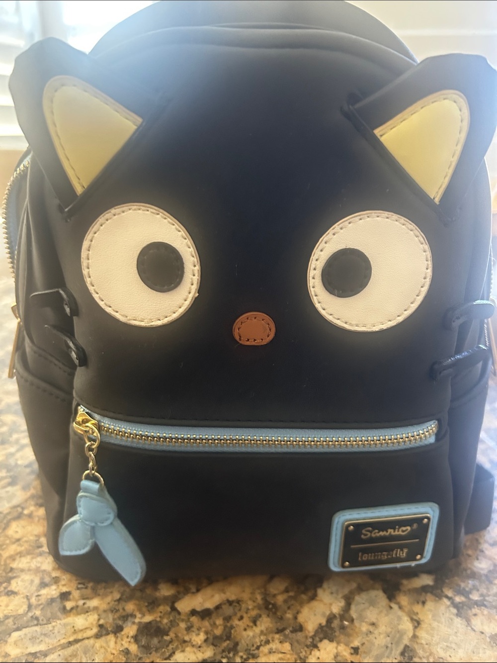 Rare Sanrio choco cat Lounge fly Black Cat Mini Backpack Rare Choco Cat - Picture 6 of 7